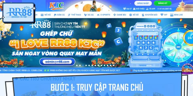 Trước hết, bet thủ cần tìm cho mình một địa chỉ truy cập uy tín