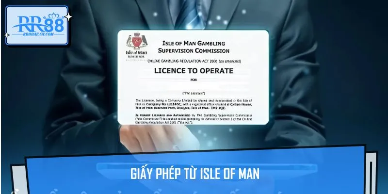 Chứng nhận từ Isle of Man bảo chứng cho mức độ an toàn của nền tảng