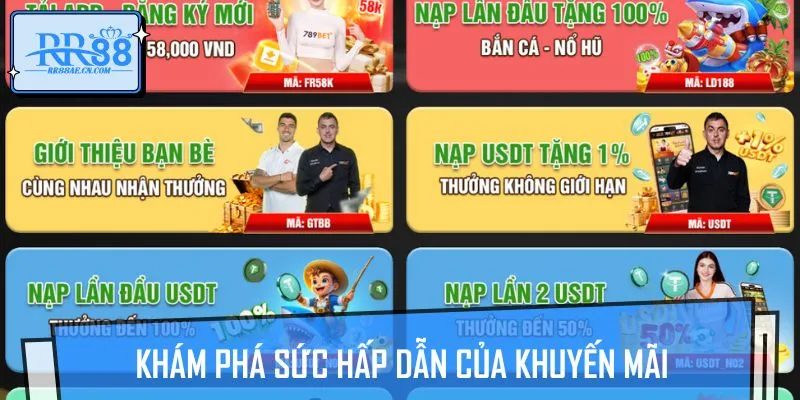 Khuyến mãi RR88 luôn là chuyên mục được mong chờ nhất