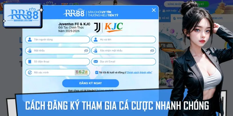 Hướng dẫn bạn mới cách đăng ký tài khoản cược RR88 chỉ với vài bước